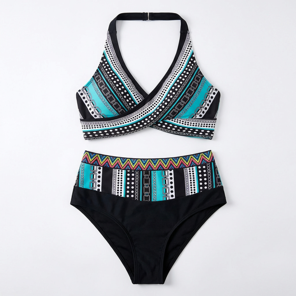 Dames Shapende Bikiniset | Hoge Taille met Buikcontrole