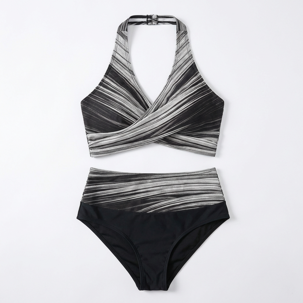 Dames Shapende Bikiniset | Hoge Taille met Buikcontrole