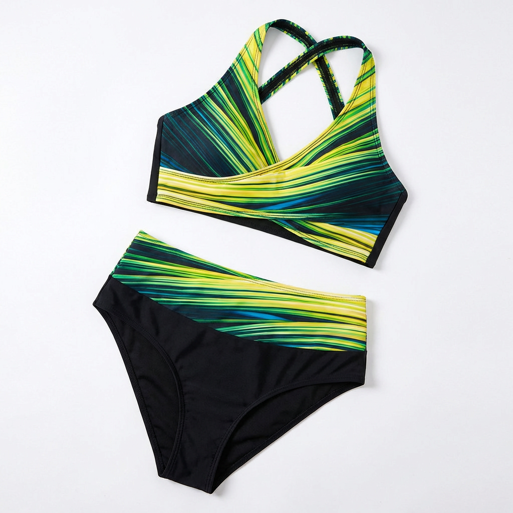 Dames Shapende Bikiniset | Hoge Taille met Buikcontrole