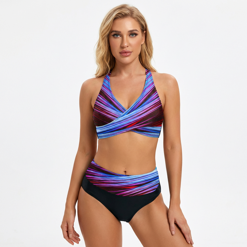 Dames Shapende Bikiniset | Hoge Taille met Buikcontrole