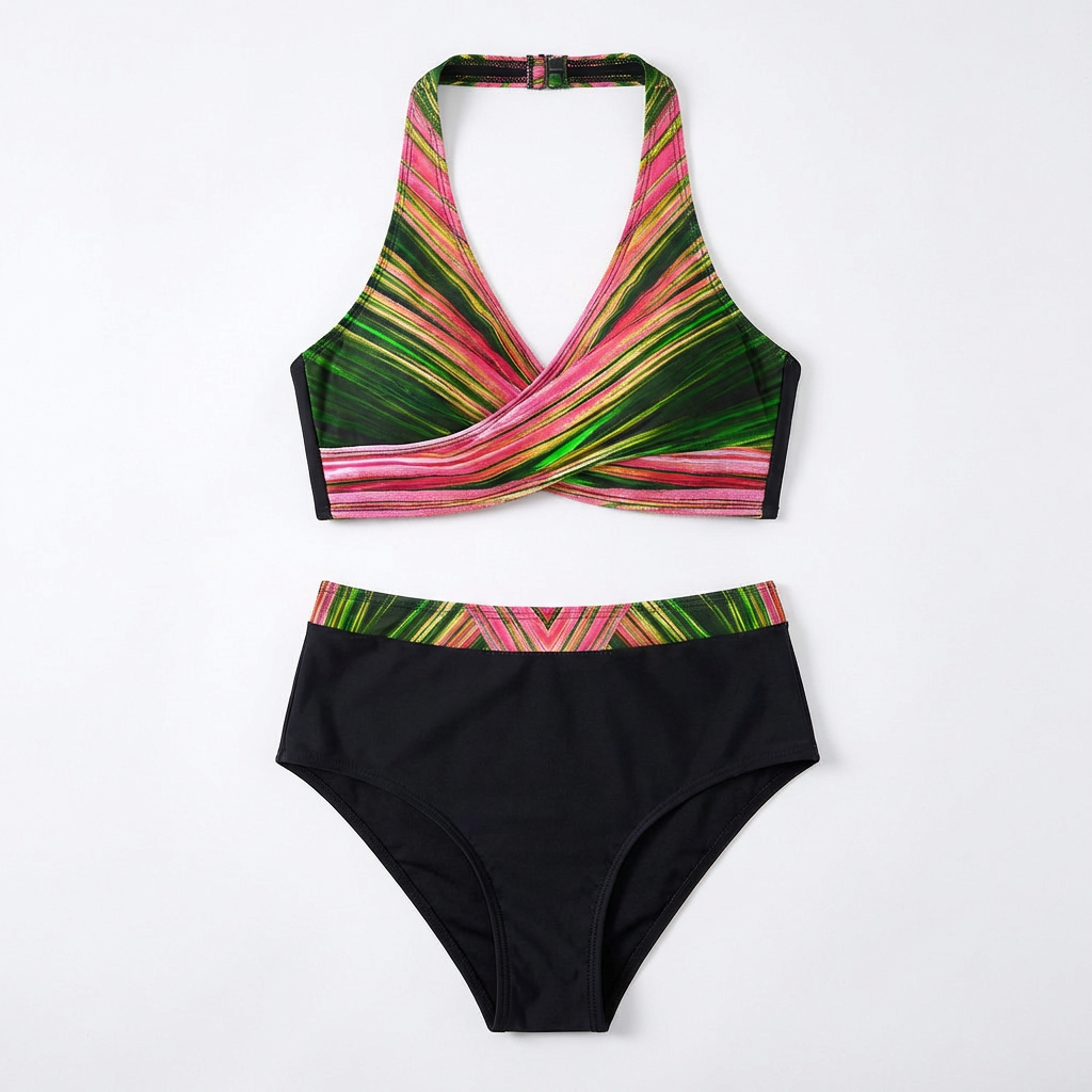 Dames Shapende Bikiniset | Hoge Taille met Buikcontrole